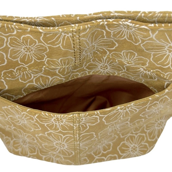 HOBO Crossbody bag Small Pier Printed Leather Floral Magnetic closure Like new - Picture 13 of 13